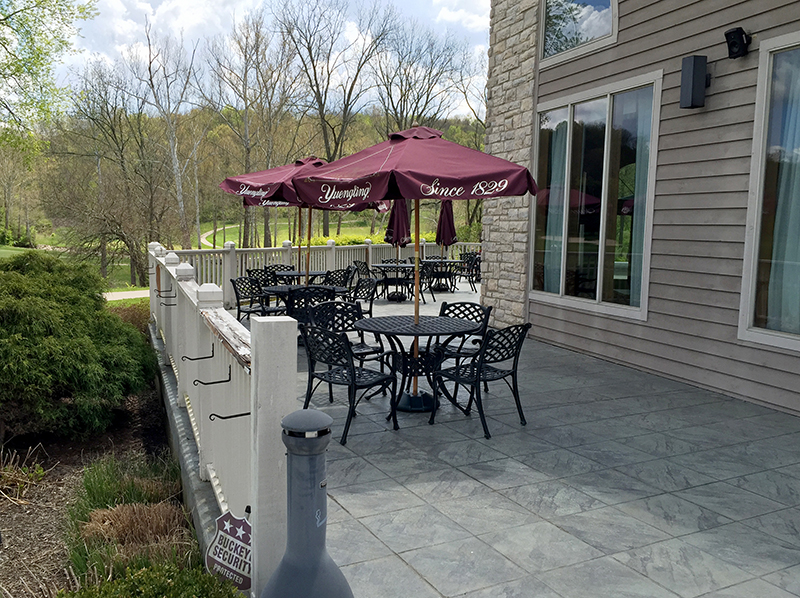 Outdoor seating
